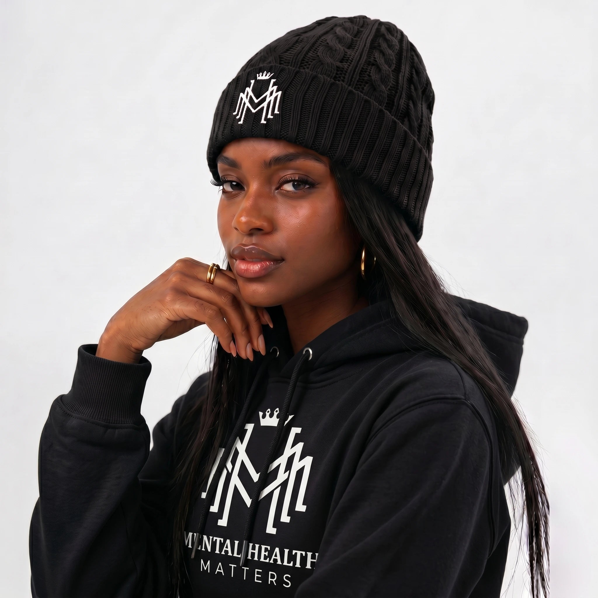 Mental Health Matter  Beanie for Women