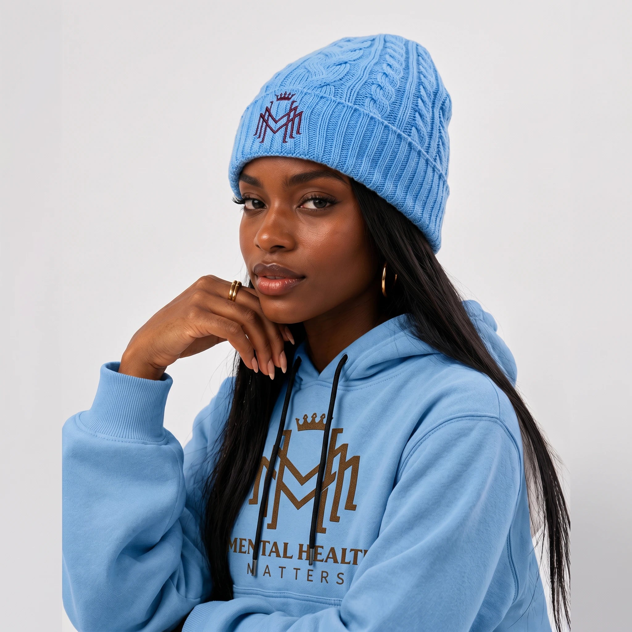 Mental Health Matter  Beanie for Women