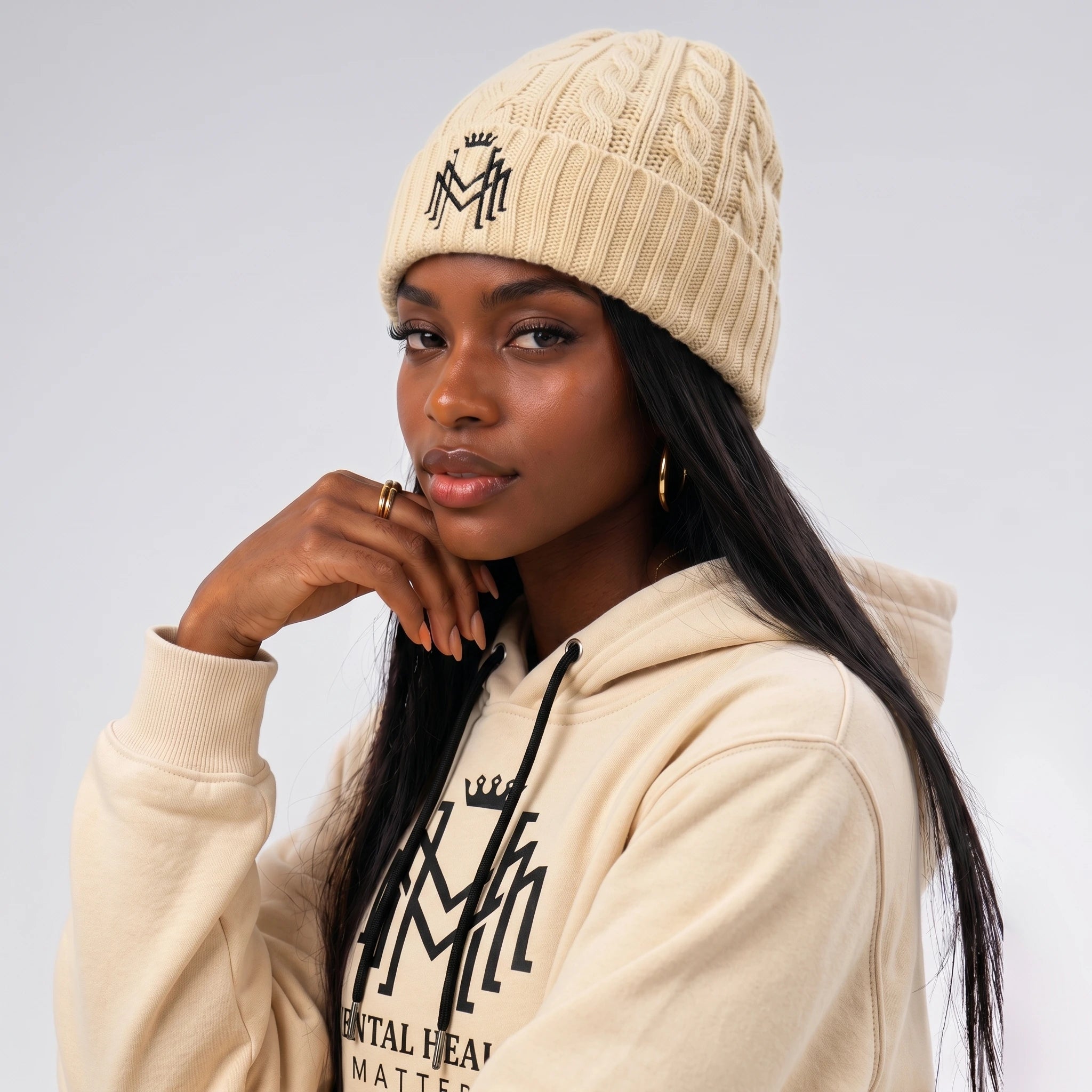 Mental Health Matter  Beanie for Women