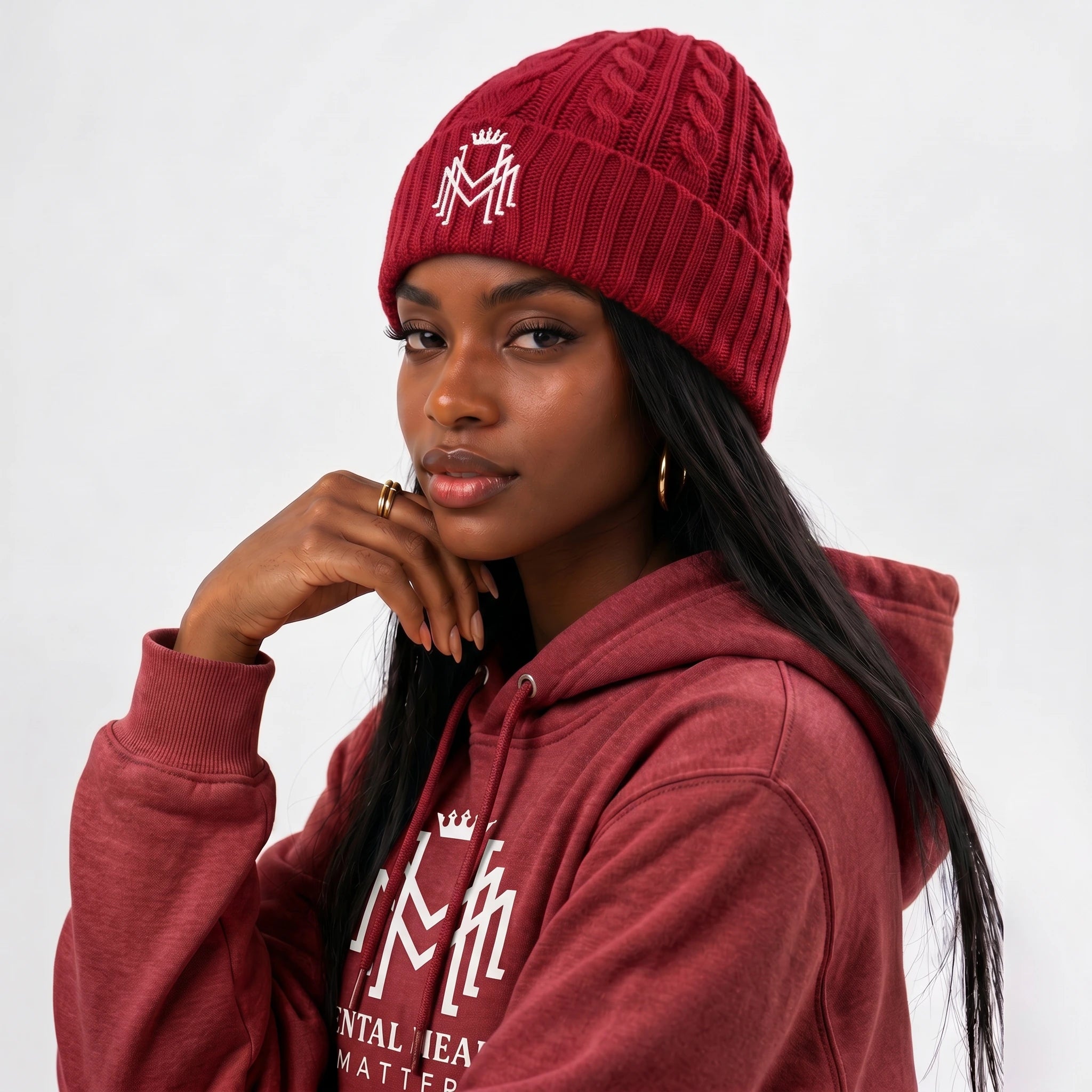 Mental Health Matter  Beanie for Women