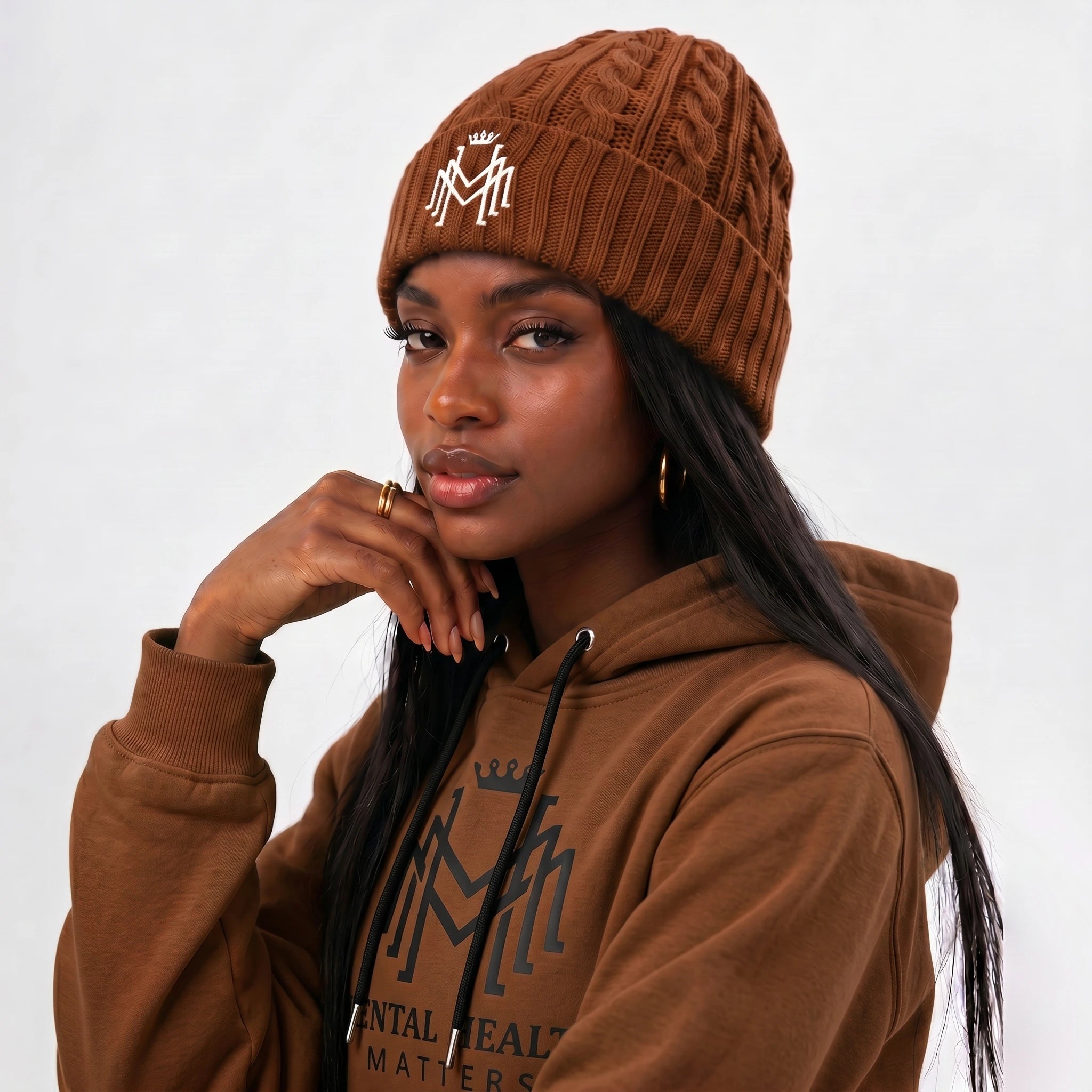Mental Health Matter  Beanie for Women