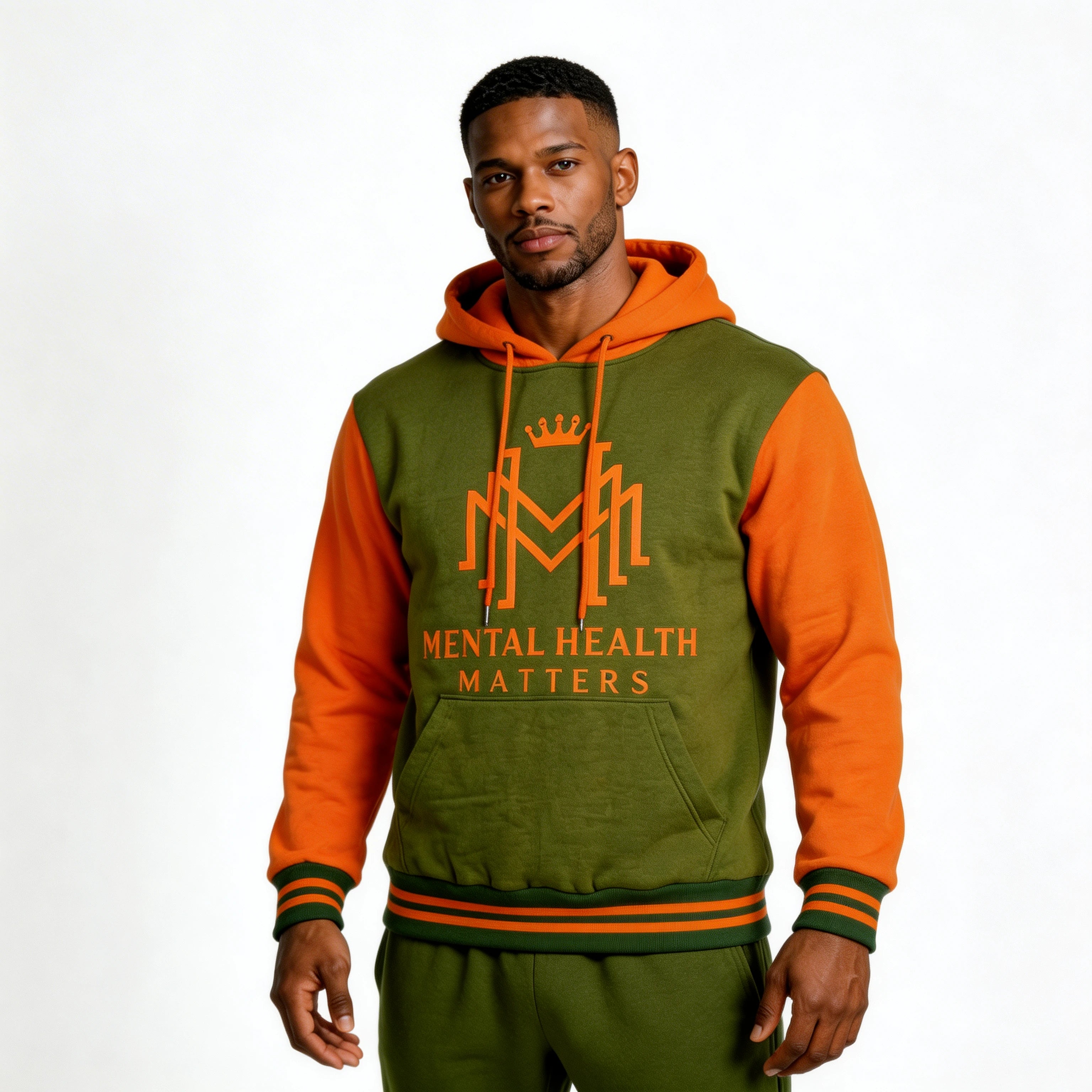 Mental Health Matter Multicolor Hoodie - Men