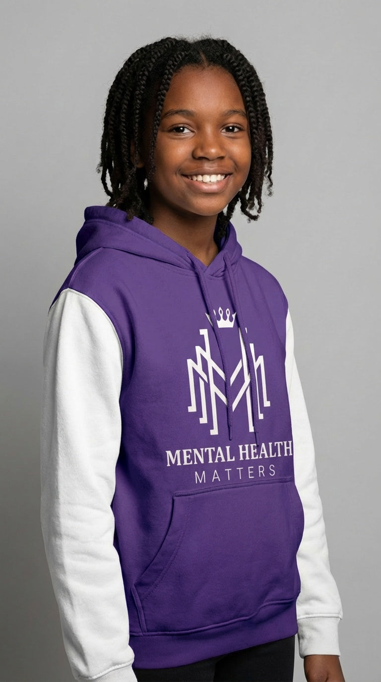 Mental Health Matter Multicolor Hoodie - Girl
