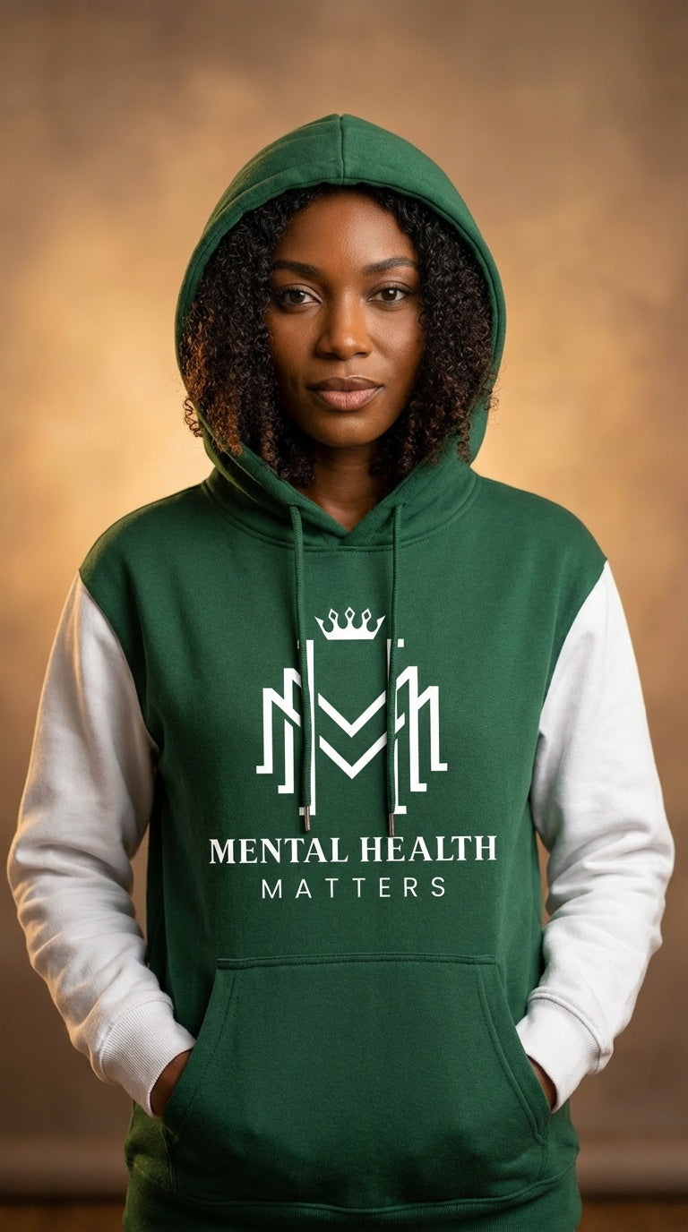 Mental Health Matter Multicolor Hoodie - Woman