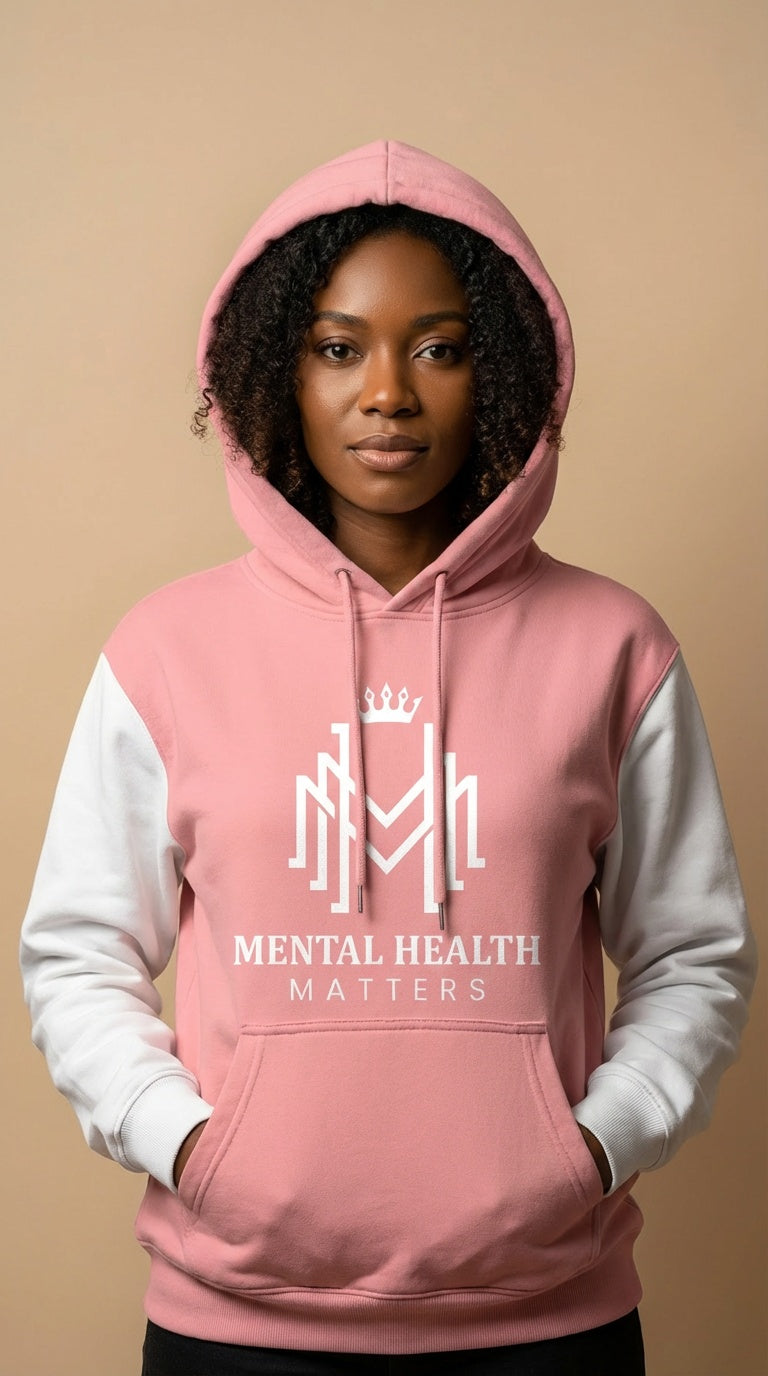 Mental Health Matter Multicolor Hoodie - Woman