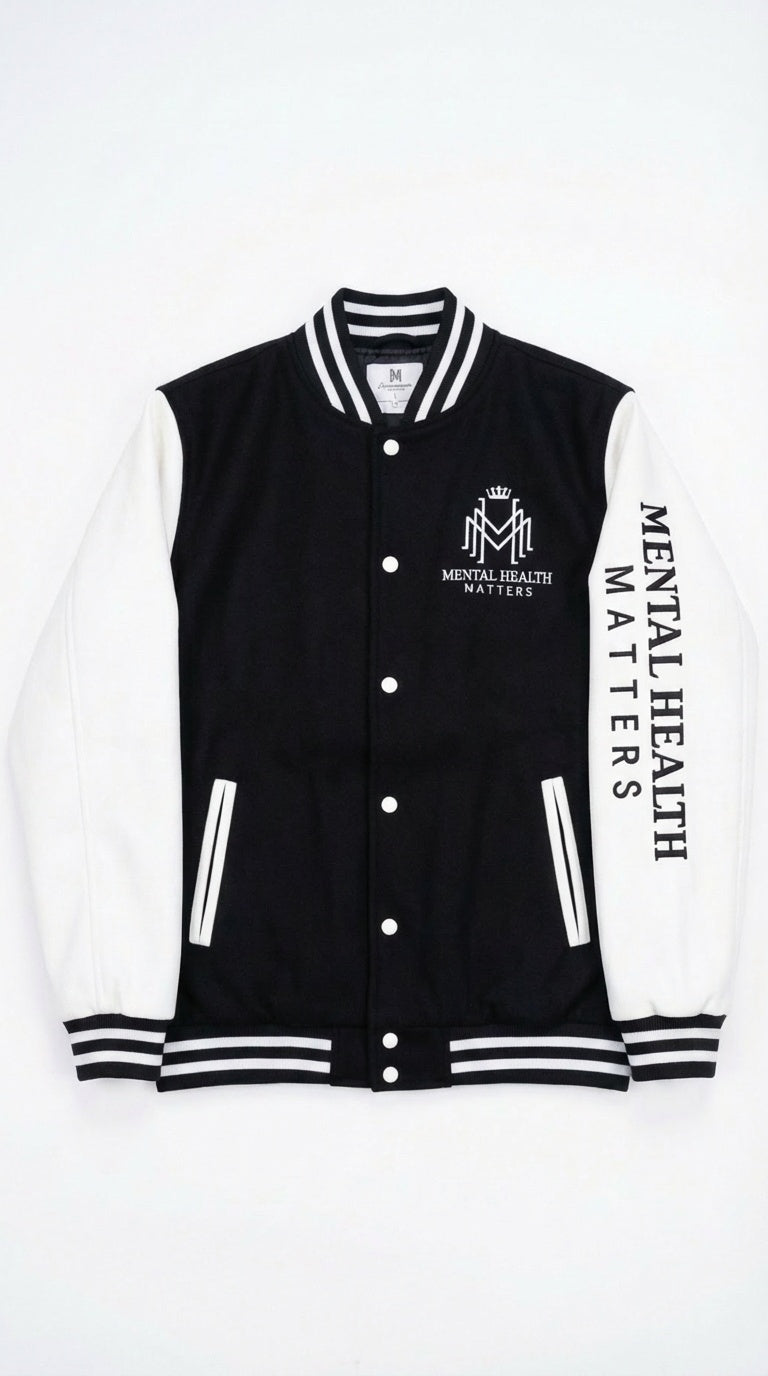 Mental Health Matter Varsity Jacket- Unisex