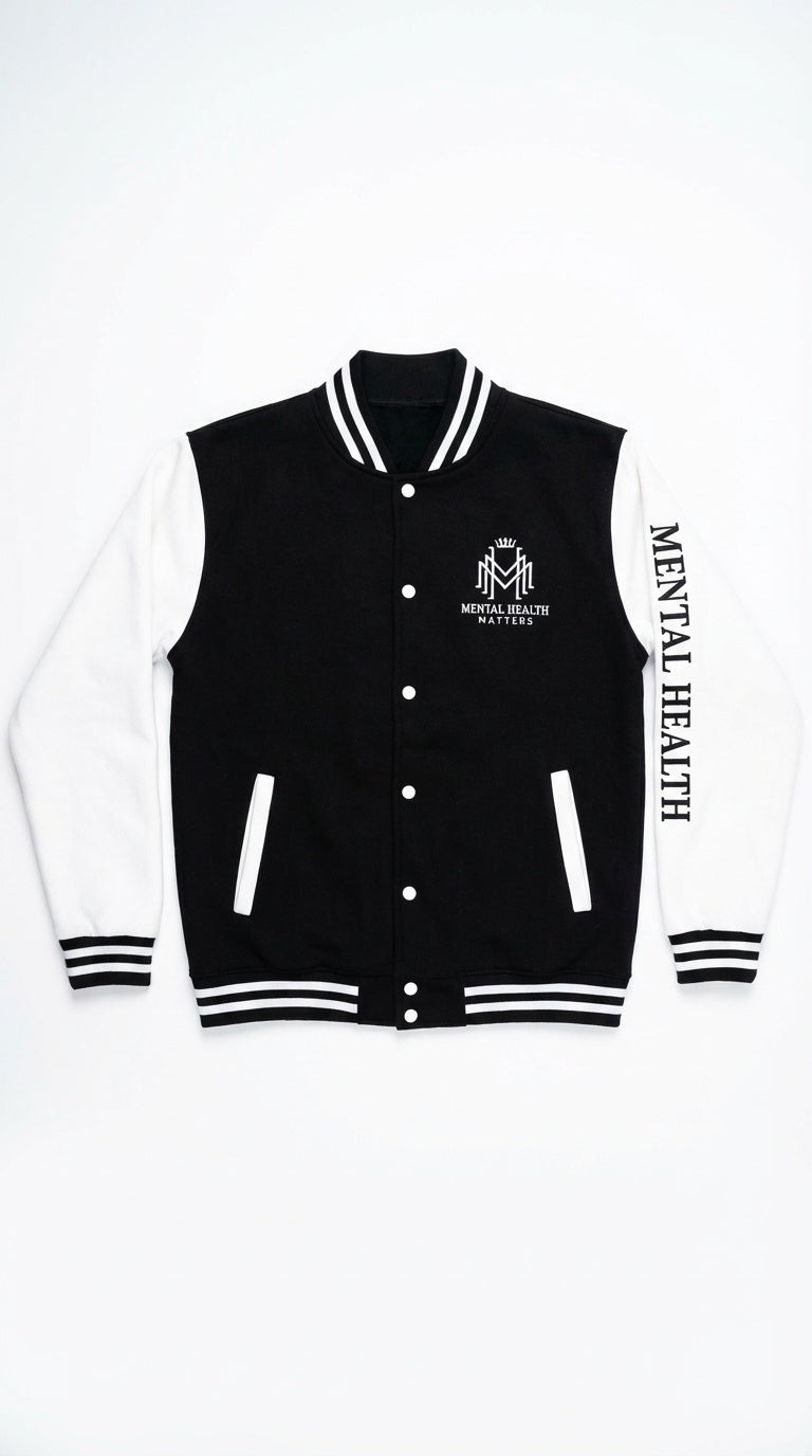 Mental Health Matter Varsity Jacket- Unisex