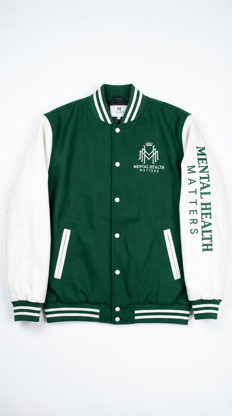 Mental Health Matter Varsity Jacket- Unisex