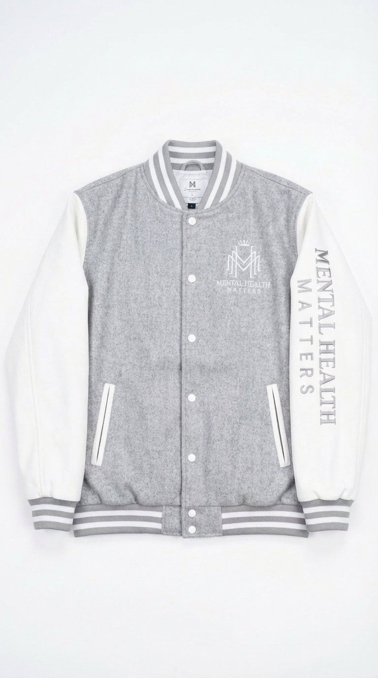 Mental Health Matter Varsity Jacket- Unisex