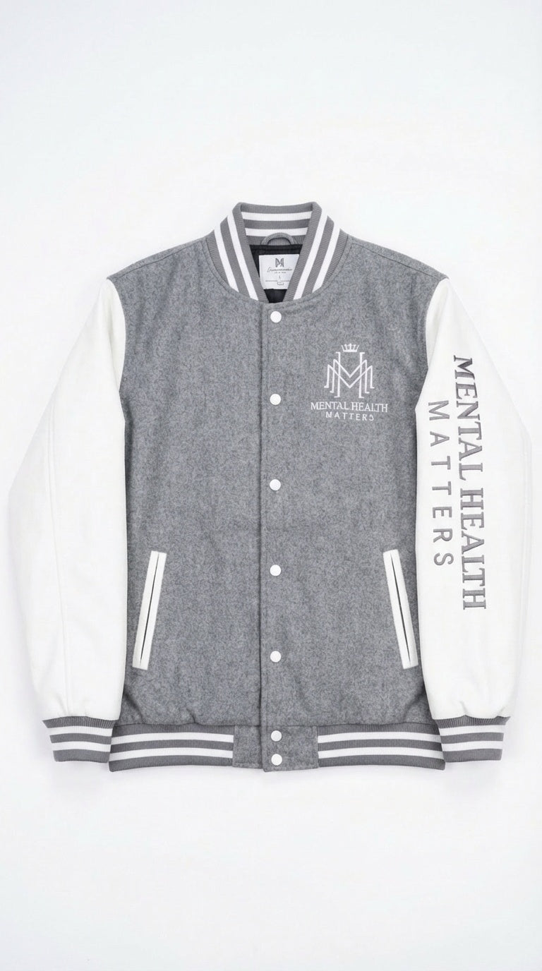 Mental Health Matter Varsity Jacket- Unisex