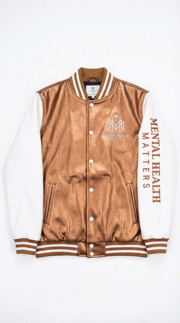 Mental Health Matter Varsity Jacket- Unisex