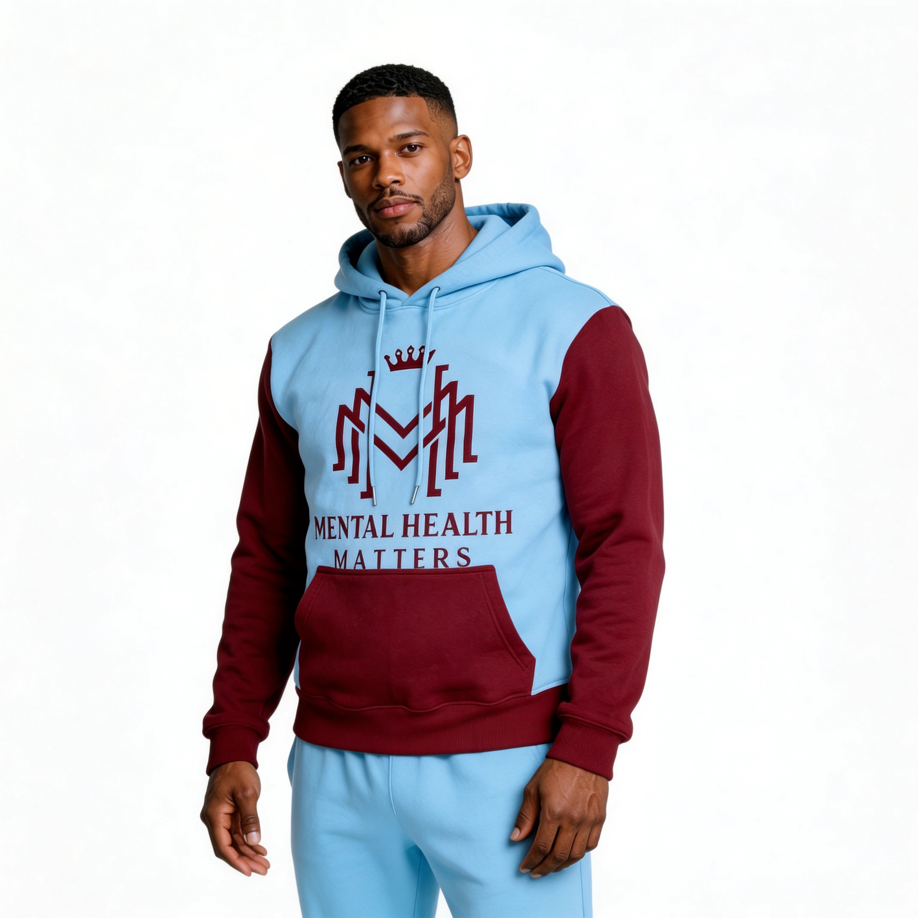 Mental Health Matter Multicolor Hoodie - Men