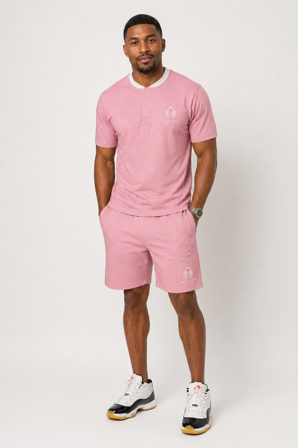 Mental Health  T Shirt - Shorts Set