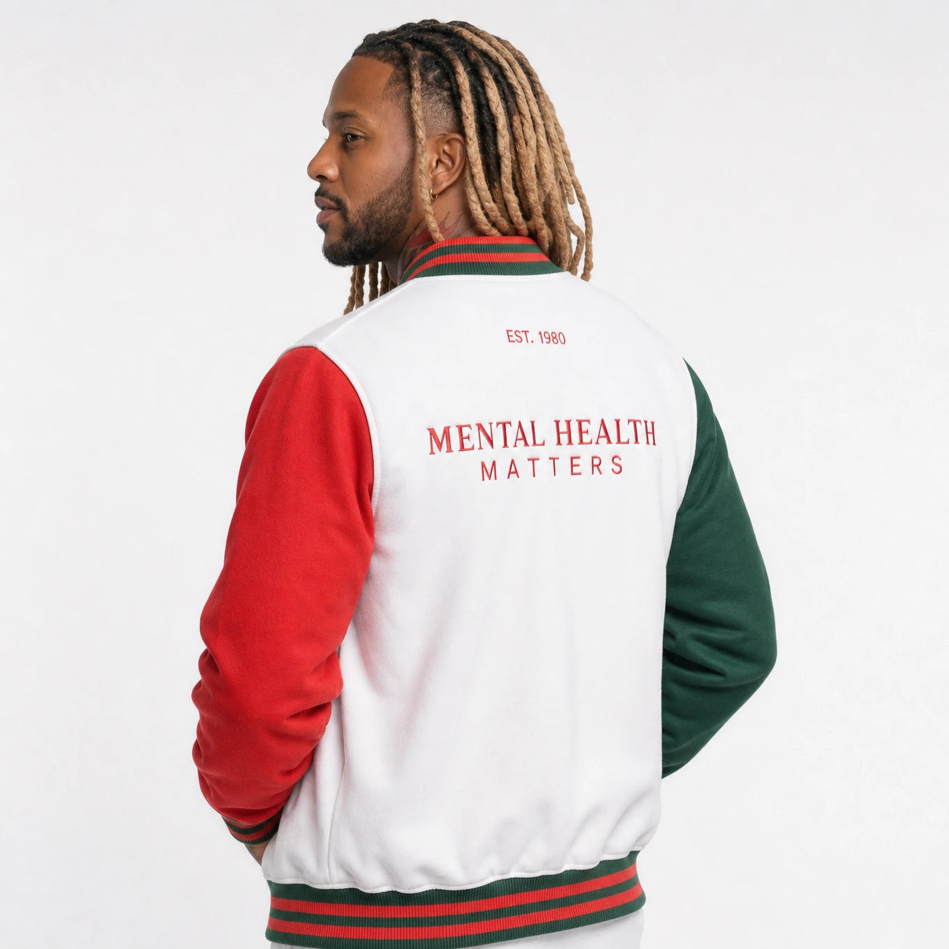 Mental Health Matter Varsity Jacket- Unisex