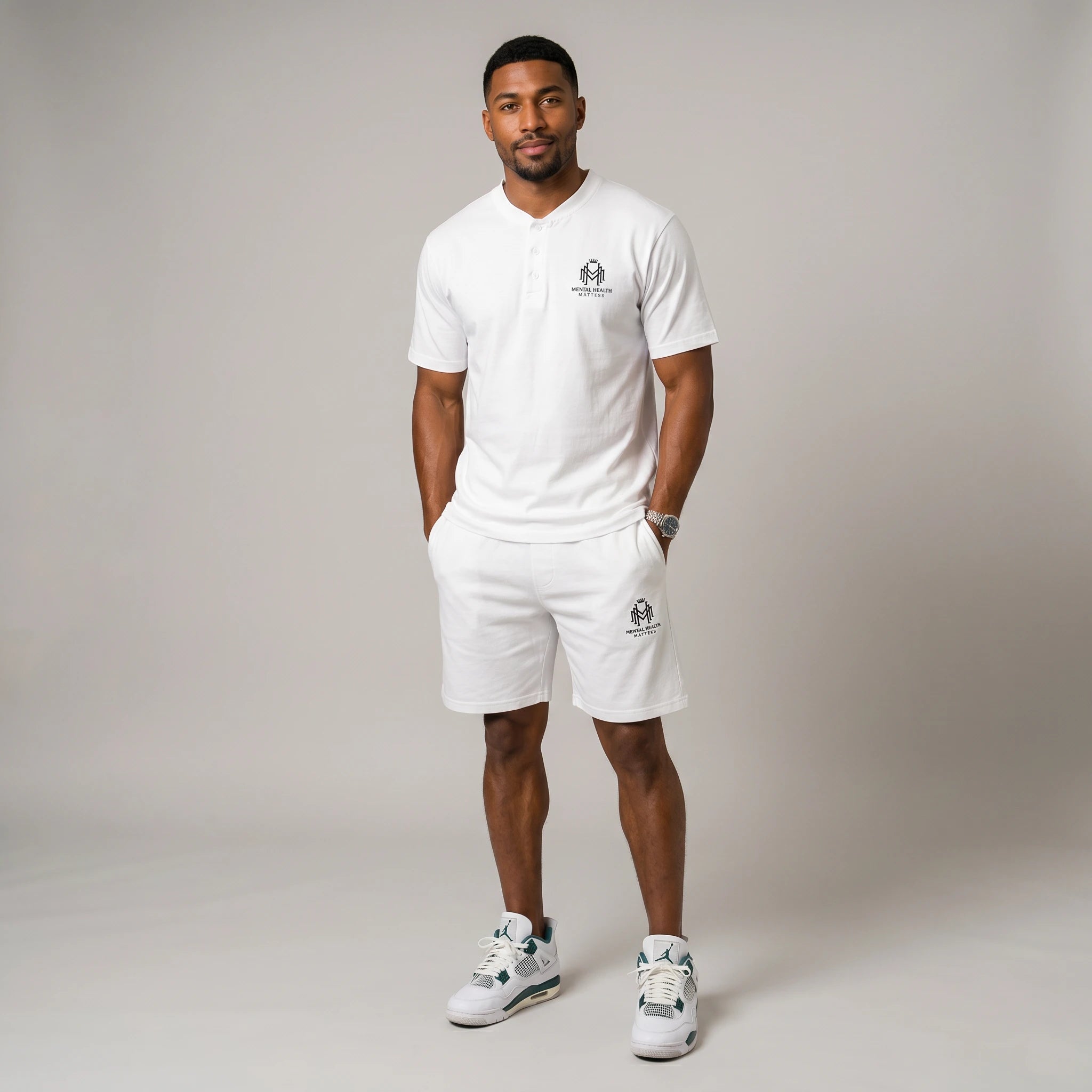 Mental Health  T Shirt - Shorts Set