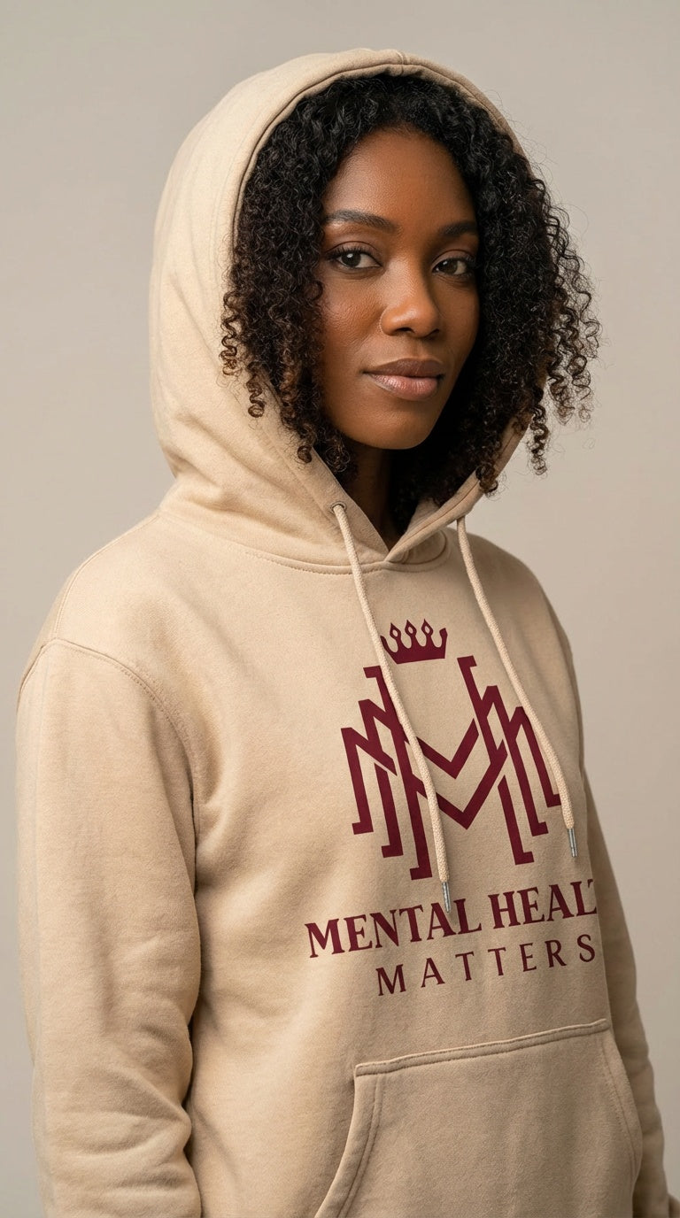 Mental Health Matter Multicolor Hoodie - Woman